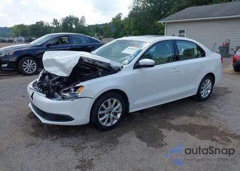 2011 Volkswagen Jetta 2.5L Se из США, поврежденный, VIN 3VWDX7AJXBM396528